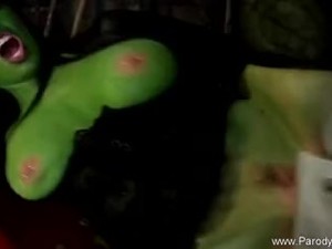 Wicked Witch Gives Scary Blowjob