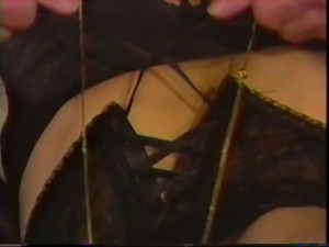 Vintage MILF Janey Robbins Punished by Two