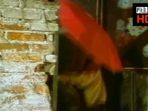 Michelle Dubois in black lingerie