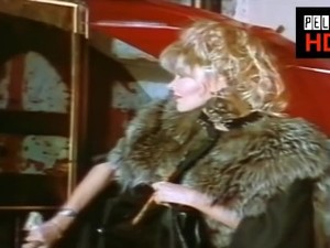 Michelle Dubois in black lingerie