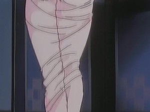 Beefy man in japanese anime