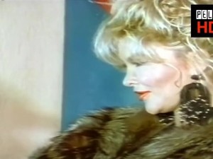 Michelle Dubois in black lingerie